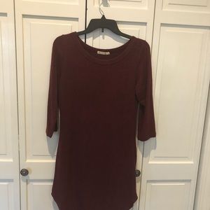 Maroon dress